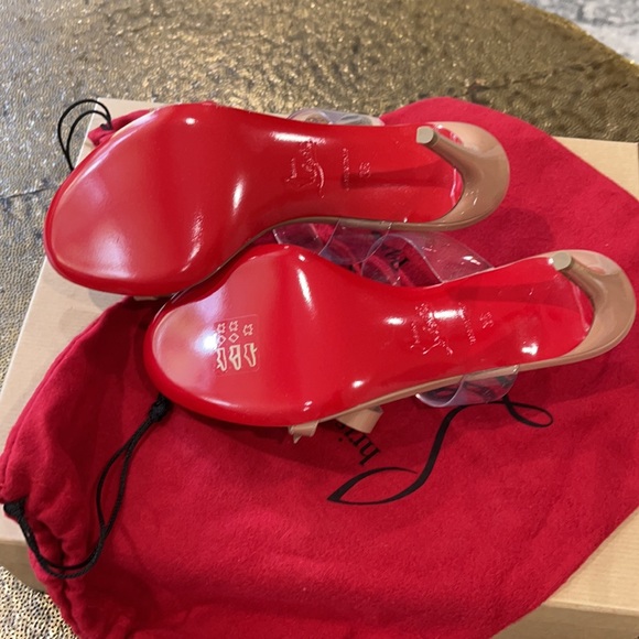 CHRISTIAN LOUBOUTIN Just Nodo 85 PVC sandals 36 - Picture 11 of 12